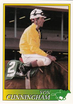 1993 Jockey Star #193 Von Cunningham Front